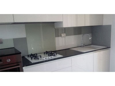 Schienale cucina in vetro temperato