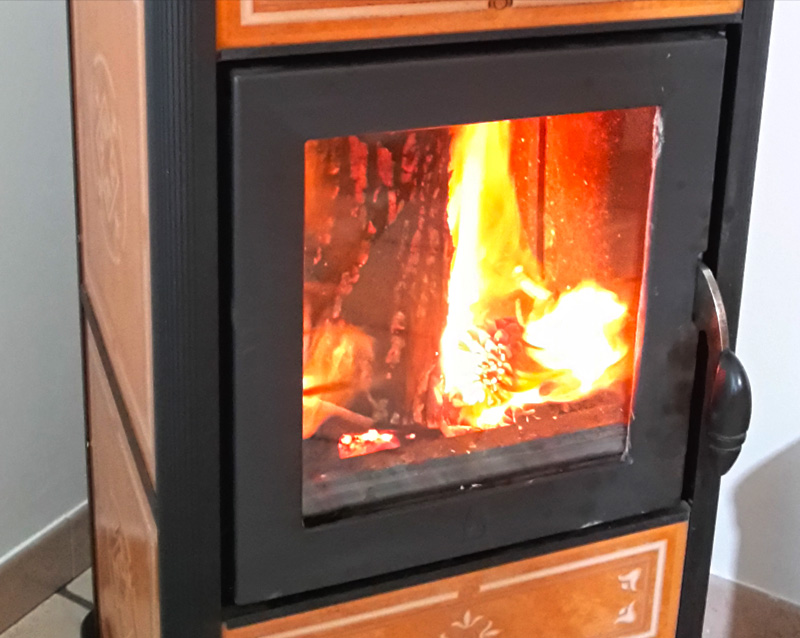 Vetro ceramico resistente al fuoco