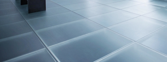 Vetro calpestabile Blindovis stratificato STADIP PROTECT satinato